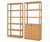 Contemporary 2 Pieces of Sergio Brioschi for Cecchini Italia Solid Zebrawood Architectural Bookcase or Display Cabinet – Made in Italy For Sale - Image 3 of 15
