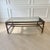 Custom cocktail table from antique reproduction furniture masters Dennis & Leen. The Roman table, minimal yet monumental,...