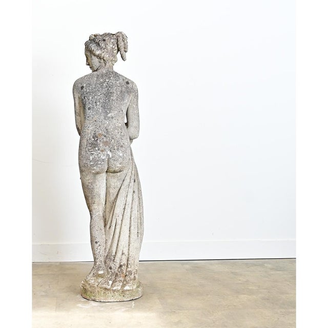 Late 19th Century English Victorian Cast Stone Reproduction of the Venus Italica For Sale - Image 14 of 14