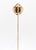 Signed Krementz 14k Gold & Nephrite Jade Cabochon Art Deco Stickpin For Sale In Philadelphia - Image 6 of 13