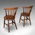 Traditional Set of 4 Antique Station Chairs, English Beech Dining Seat, Reception, Edwardian For Sale - Image 3 of 12