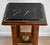 Wood Antique French Rococo Empire Marble Top Plant Stand Pedestal Table For Sale - Image 7 of 15