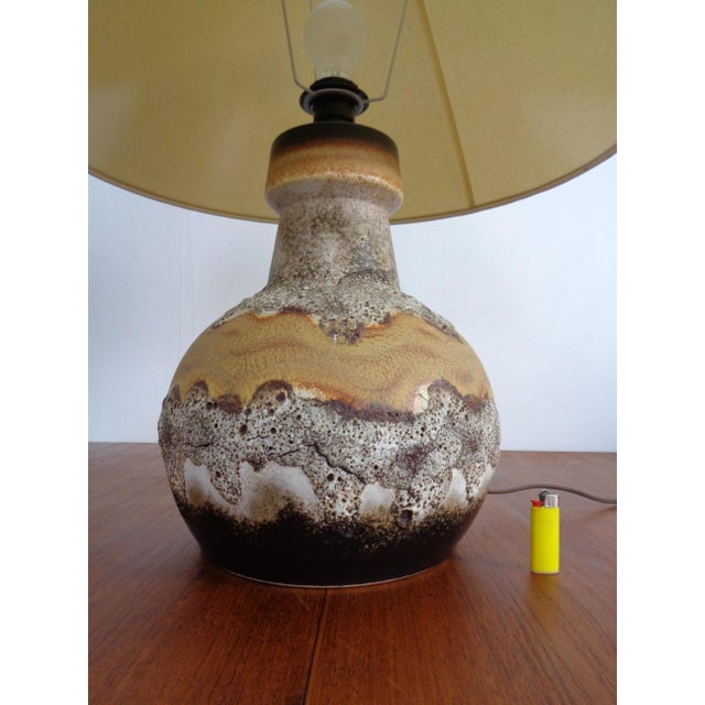 Lava Ceramic Floor Lamp, Germany, 1970s For Sale - Image 11 of 14