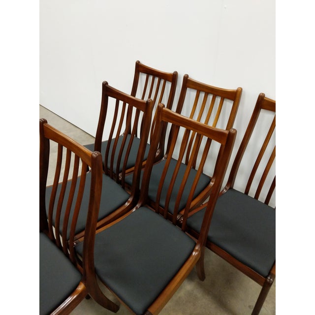 Set of 6 Vintage Mid Century Modern Dining Chairs For Sale - Image 9 of 9