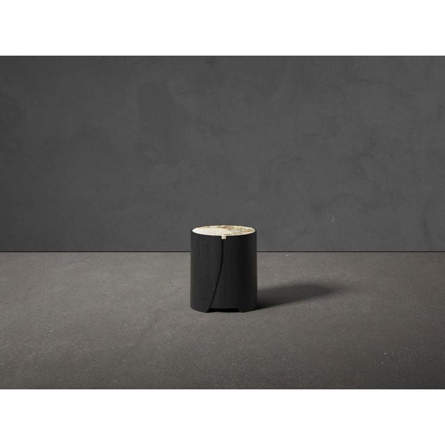 Not Yet Made - Made To Order Small Perianth Natural Oak Table by Haymann Editions For Sale - Image 5 of 7