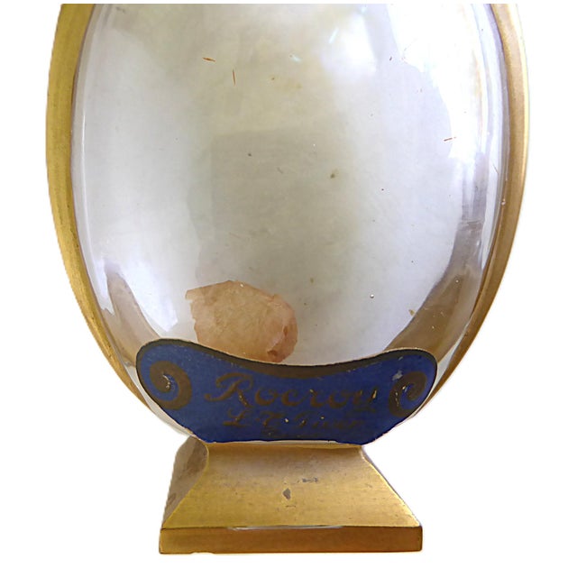 Rocroy Perfume in Baccarat Bottle - Frangance of l.t. Piver Paris France C. 1925 For Sale - Image 10 of 16