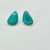 Ralph Lauren 1980s Vintage Southwestern Americana Peyote Bird Turquoise & Sterling Large Pierced Stud Earrings - A Pair For Sale - Image 4 of 12