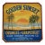 1930s 'Golden Sunset Brands Oranges & Grapefruit' Florida Fruit Crate Label For Sale