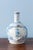 Blue and White Faience Bottle from Nevers, 18th Century For Sale - Image 5 of 10