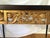 Traditional Vintage Hollywood Regency Giltwood & Ebonized Greek Key Console Table For Sale - Image 3 of 8