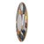 1980s Round Glass Mirror, 1980s For Sale - Image 5 of 7