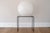 Very large vintage acrylic globe for use as lighting (chandelier/pendant/floor lamp) with a 5 1/4" diameter opening. The...