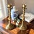 1980s Vintage 13" Solid Brass Candlesticks – Pair | Tall Twisted Brass Taper Candle Holders | English Country | Traditional Decor For Sale - Image 5 of 8