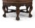 19th Century Carved Oak and Leather Burgermeister Chair For Sale - Image 5 of 14