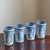 Mid-20th Century Wedgewood Blue Grecian Tumblers — Set of 4 For Sale - Image 11 of 11