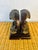 Black Vintage Bookends For Sale - Image 8 of 8