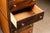 Wood Antique Oak and Plywood Crazed Parts Cabinet For Sale - Image 7 of 13