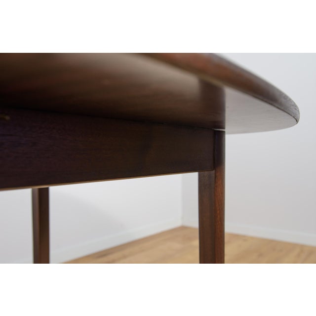 Mid-Century Extendable Dining Table by Ole Wanscher for Poul Jeppesens Furniture Factory, Denmark, 1960s For Sale - Image 17 of 18