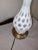 Mid 20th Century Vintage White Coin Dot Coin Dot Lamp For Sale - Image 5 of 13
