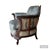 Mid 20th Century Vintage Deconstructed Louis XVI Style Accent Armchair For Sale - Image 5 of 12