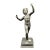 Vintage Italian Bronze Sculpture: "The Dancing Faun of Pompeii" For Sale