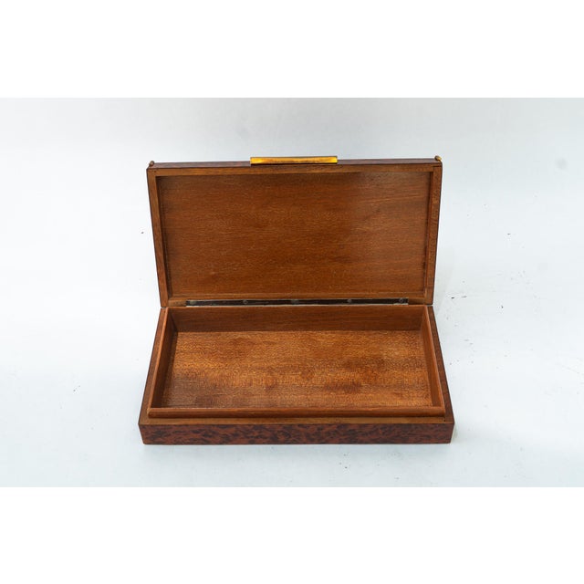 Maple Cigar Box, 1950s For Sale - Image 9 of 12