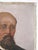 Realism Antique Oil Portrait Painting, Ukrainian Artist Soroka, Male Figure 80-60 For Sale - Image 3 of 6