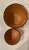 Mid-Century Modern Vintage Italian Ceramic Basket Weave Terracotta PLANTERS-set of 2 For Sale - Image 3 of 5