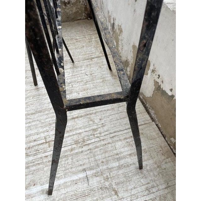 Black Vintage Outdoor Planters, 1940s, Set of 2 For Sale - Image 8 of 18