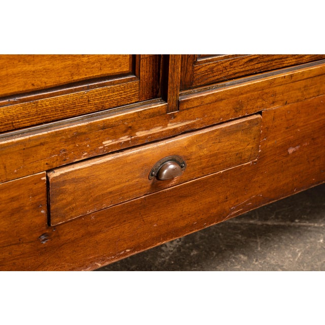 Antique Quartersawn Oak "Peerless" Display Case by Jac. Lederer For Sale - Image 17 of 18