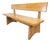 Vintage Ash and Elm Bench, Denmark, 1960s For Sale
