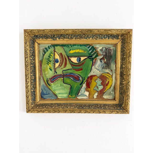 Wood Billy Good, Abstract Composition, 1949, Oil Painting on Wood Panel For Sale - Image 7 of 7