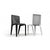 White Lingotto Chair in Powder-Coated Aluminum by Altreforme For Sale - Image 8 of 9