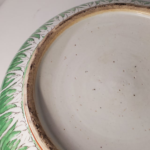 Punch Bowl, Famille Rose 1800's For Sale - Image 10 of 11