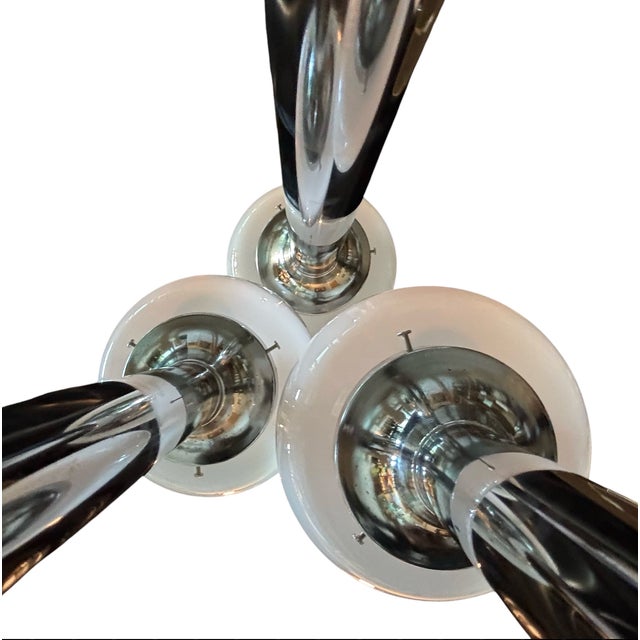 Mid-Century Carlo Nason for Mazzega Floor Lamp For Sale In Austin - Image 6 of 11