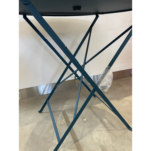Modern Fermob Outdoor Folding Bistro Table For Sale - Image 3 of 4
