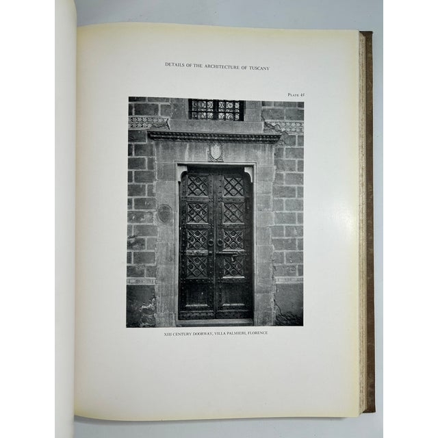 1920s Illustrated Folio, Harold Donaldson Eberlein's Details of the Architecture of Tuscany - 1 Book For Sale - Image 9 of 14