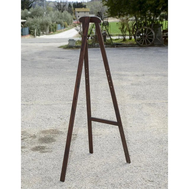 Italian Painters Easel in Wood, 1920s For Sale - Image 4 of 9
