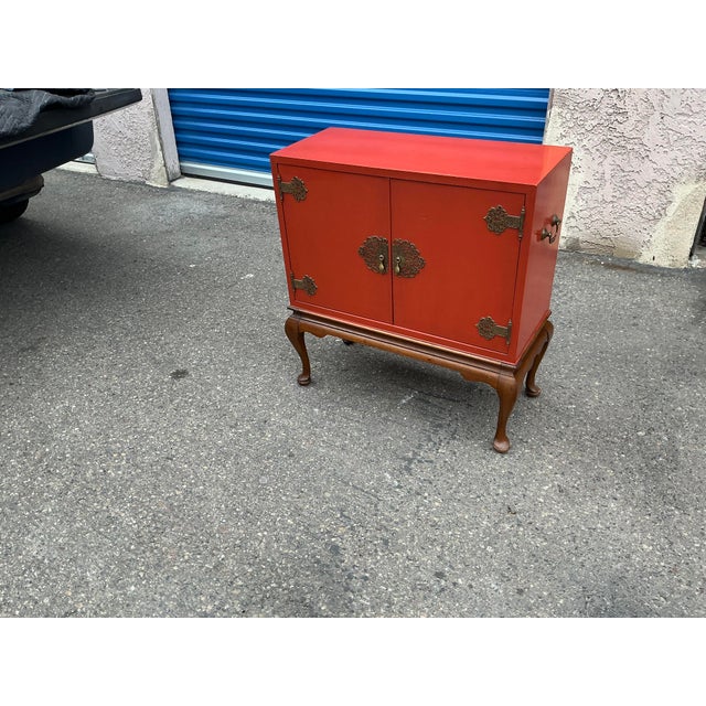 1930s Antique Chinese Cabinet For Sale - Image 5 of 9