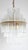Vintage Glass 5-Light Rod Chandelier by Gaetano Sciolari, 1960s For Sale - Image 9 of 9