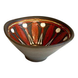 Studio Ceramic Bowl by Heidi Kippenberg, Germany, 1980s For Sale