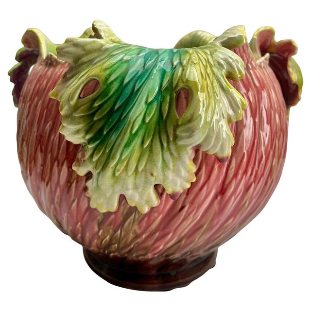 Art Nouveau Handmade Imperial Royal Planter, 1920 For Sale - Image 3 of 7