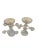 Vintage Pair of Vintage Cambridge Arm Stackable Glass Candlesticks For Sale - Image 12 of 12