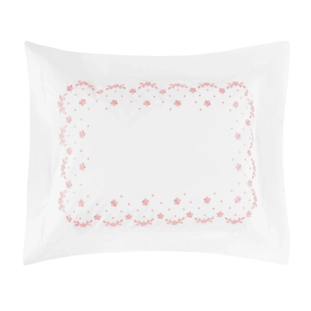 Meadow Standard Sham, Pink )