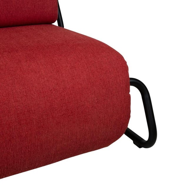 Textile Freistil 164 Two-Seater Sofa in Red Fabric from Rolf Benz For Sale - Image 7 of 16
