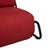 Textile Freistil 164 Two-Seater Sofa in Red Fabric from Rolf Benz For Sale - Image 7 of 16