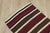 1960s Turkish Red Striped Kilim Runner Rug For Sale In Sacramento - Image 6 of 13