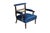 Set of Blue Armchairs, 1830s For Sale - Image 11 of 16