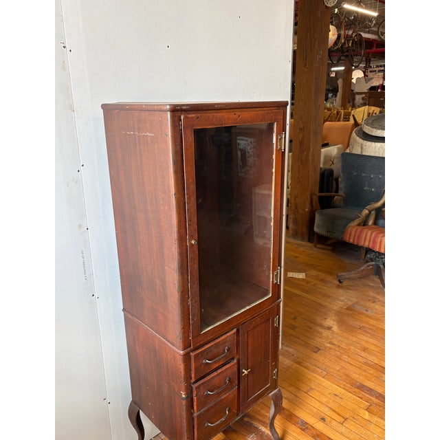 Vintage Apothecary Medical Cabinet For Sale - Image 11 of 12