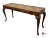 Vintage Chippendale Style Console Table from the Chatham Oaks Collection by Drexel featuring High Quality Solid Oak...
